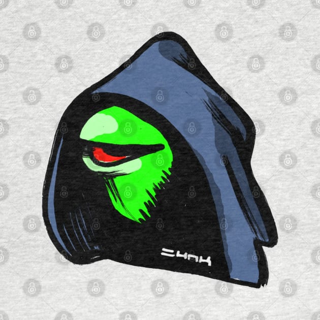 Evil Kermit Dark Side Meme by sketchnkustom